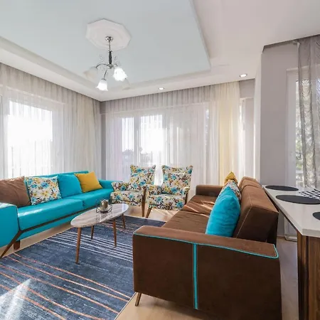 Central And Refreshing Flat Near Popular Attractions In Belek, Antalya